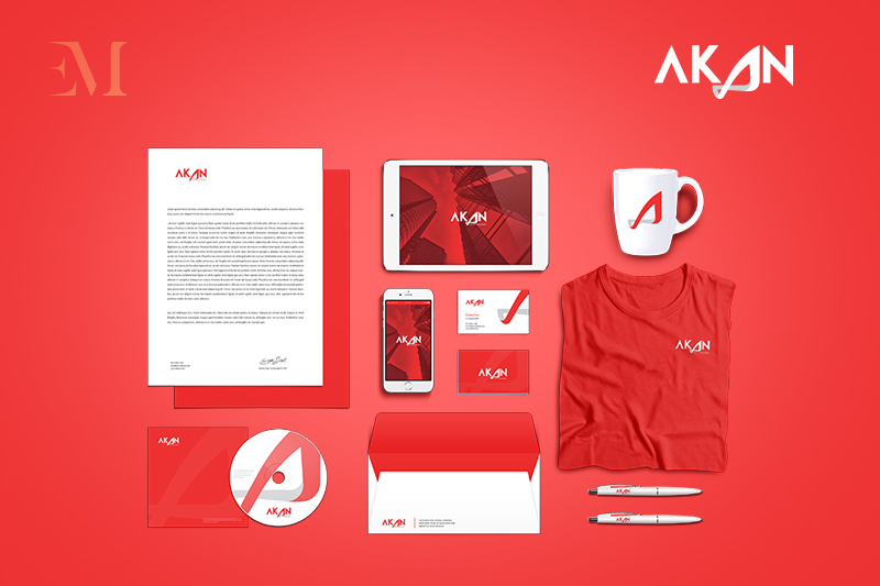 Akan Logo & Branding